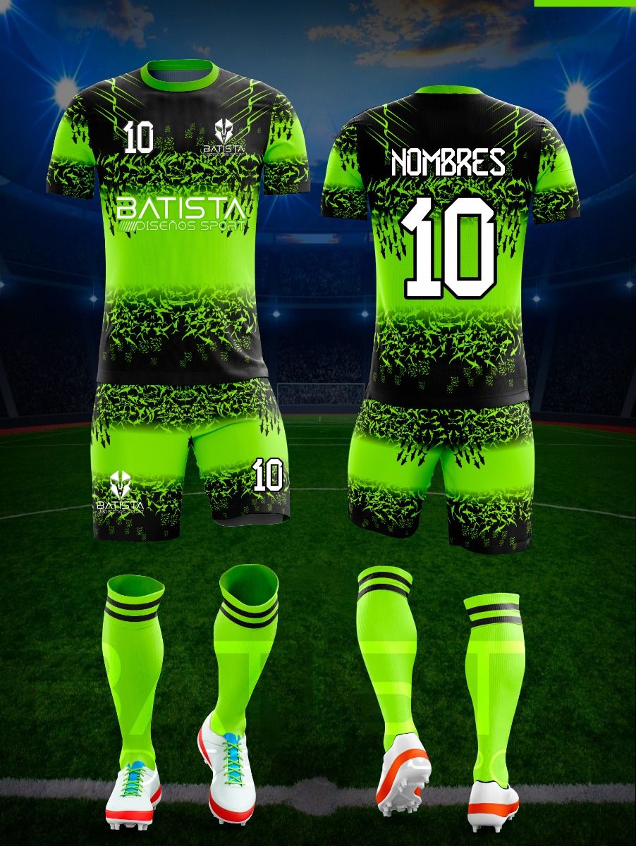 Uniforme de fútbol 100% SUBLIMADO